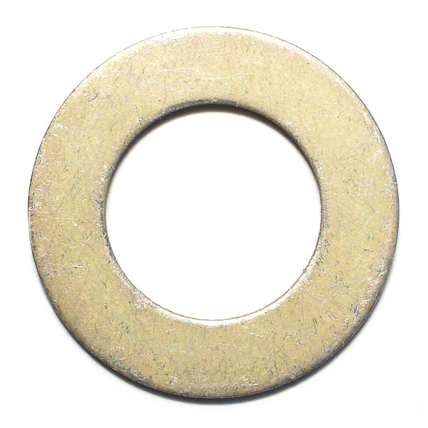 Midwest Fastener Flat Washer, For Screw Size 1" , Steel Zinc Yellow Finish, 4 PK 34195 - main